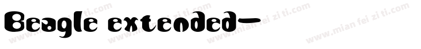Beagle extended字体转换